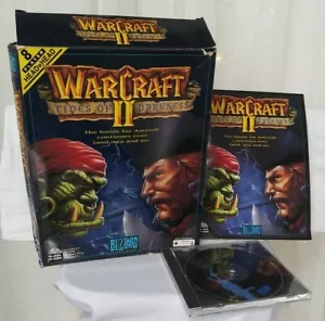 War Craft II Tides of Darkness 1995 PC Big Box DOS Mac Windows Vintage CD - Bild 1 von 12