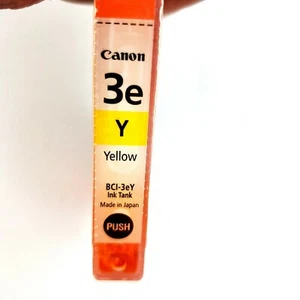 Cartucho de tinta original Canon BCI-3eY tinta amarilla Canon BCI-3e sin caja - Imagen 1 de 5