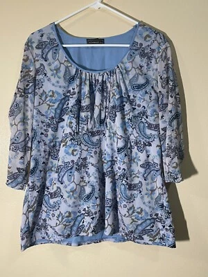 Blusa feminina Elementz estampa paisley 2xl - Imagem 1 de 3