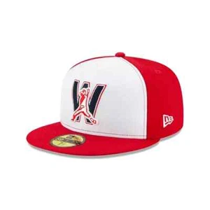 Gorra New Era Auténtica Colección Alt 4 59FIFTY de los Nacionales de Washington MLB 7 5/8 - Imagen 1 de 4