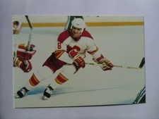 1983-84-CALGARY FLAMES-#8-Doug Risebrough Postcard.,
