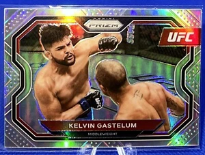 2021 Panini Prizm UFC Kelvin Gastelum Silver SP #161 - Picture 1 of 2