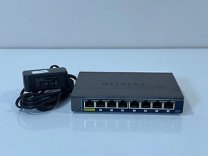 NETGEAR ProSafe GS108T V2 8-Port Gigabit Smart Managed Switch - Picture 1 of 3
