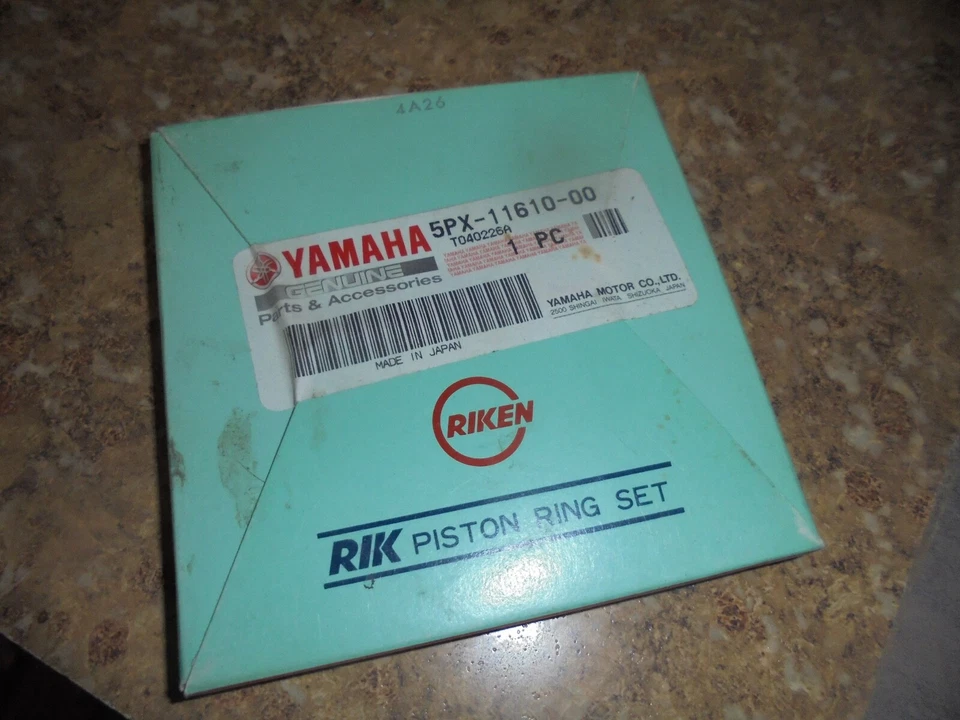 Nuevo de Lote Antiguo Yamaha Anillo de Pistón STD Estándar Genuino OEM Road Star Warrior XV17 Medianoche  Foto 1 de 1