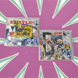 THE BEATLES ANTHOLOGY 1 & 2 - Double Box Sets w/ Booklets, 4 CDs, VG+ Music CD's - Picture 1 of 8