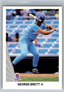 1990 Leaf George Brett Baseball Card #178 (Good) - Picture 1 of 2