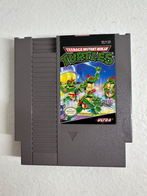 Teenage Mutant Ninja Turtles TMNT (Nintendo NES, 1985) cartuccia SOLO testata