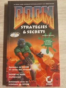 DOOM GUIDE STRATEGIES SECRETS PC + CD ROM RARE 1996 + DOOM 1 - Picture 1 of 5