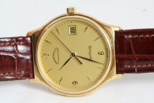 Eberhard Royal Quarz Vintage Uhr 70011 Or Neu