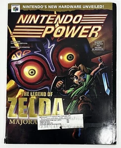 Nintendo Power (Vol 137, October 2000) Zelda Majora’s Mask w/Poster FREE SHIP! - Bild 1 von 6