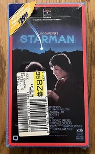 New Vintage STARMAN VHS Movie 1985 John Carpenter Sealed With Watermarks - Picture 1 of 6