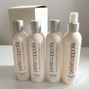 Peter Coppola New York CopaGen Complex 4 Pc Smoothing Line Shampoo Conditioners - Picture 1 of 3