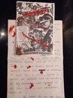 Manic Street Preachers Fanzine & Shampoo Letter Signed Carrie Jacqui Rare Unique