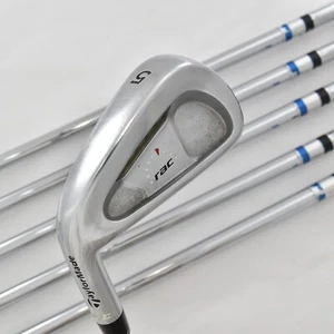 Lefty TaylorMade RAC LT Iron Set 5-6-7-8-9-P PW RIFLE 100 R LH Golf Clubs Club - Picture 1 of 18