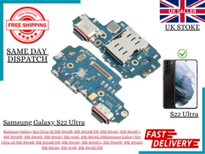Samsung Galaxy S22 Ultra 5G Ladebuchse Dock Connector Ersatz SM-S908U - Bild 1 von 6
