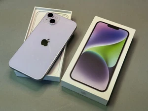 NEW iPhone 14+ Plus 128GB Purple Verizon Only iOS Smartphone A2632 - Picture 1 of 1