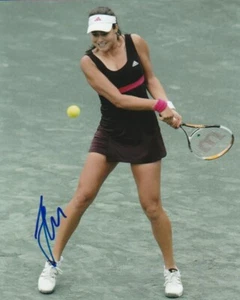 SEXY ANA IVANOVIC SIGNED WTA TENNIS 8x10 PHOTO #2 Autograph PROOF - Picture 1 of 2
