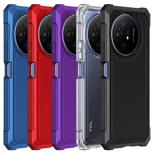 Pour TCL 50 XL 50XL 5G Coque Téléphone 2 Couches Coins Antichoc TPU Bumper Cover - Photo 1 sur 41