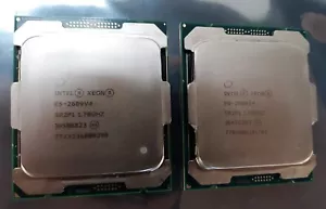 Pair of Intel Xeon E5-2609 V4 SR2P1 1.70GHz Server Processor - Picture 1 of 2