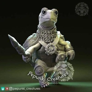 Land Turtle Warrior | Pepunki Creatures - Imagen 1 de 7