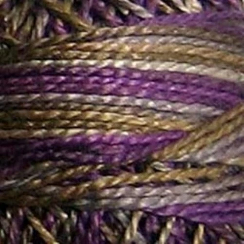 M60 - M82 Valdani Perle Cotton Size 12 Embroidery Thread Variegated Hand Dyed - Image 1 of 1
