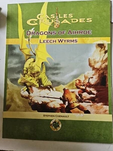 Dragons Leech Wyrms Castillos y Cruzadas RPG módulo de rol Libro - Imagen 1 de 5