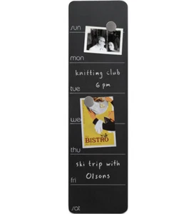Magnettafel & Kreidetafel "Wochenplaner" three by three Memoboard Magnet Board - Bild 1 von 1