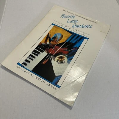 Libro de partituras Normas latinas favoritas para flauta de Keith Snell 1993 Foto 1 de 3