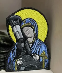 SAINT JAVELIN Ukrainian Morale Patch ARMY MILITARY Tactical st javelina - Picture 1 of 3