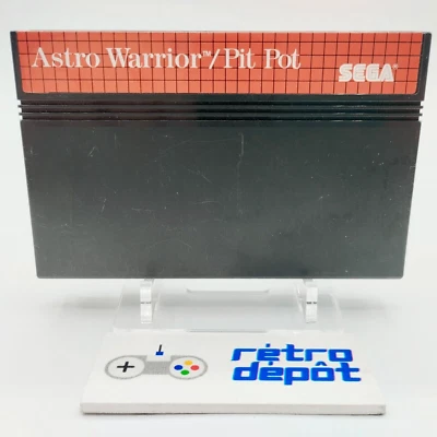 Astro Warrior / Pit Pot / SEGA Master System / PAL / EUR - Immagine 1 di 4