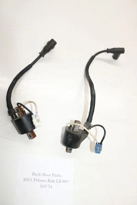 2011 Polaris Rush Lx Es 600 Pro Ride Engine Spark Ignition Coils  Plug Wire Set - Image 1 of 4