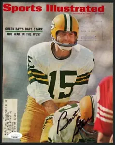 BART STARR signed 1966 Sports Illustrated magazine cover | Autograph - JSA cert! - Picture 1 of 2