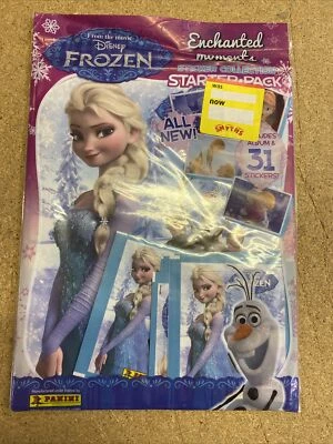 Panini Disney Frozen Enchanted Moments Sticker Album Starter Pack New Rare Seale - Image 1 of 3