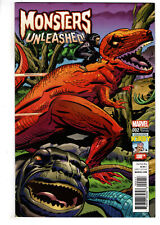 MONSTERS UNLEASHED #2 (2017) - GRADE NM - LIMITED 1:10 INCENTIVE KIRBY VARIANT!