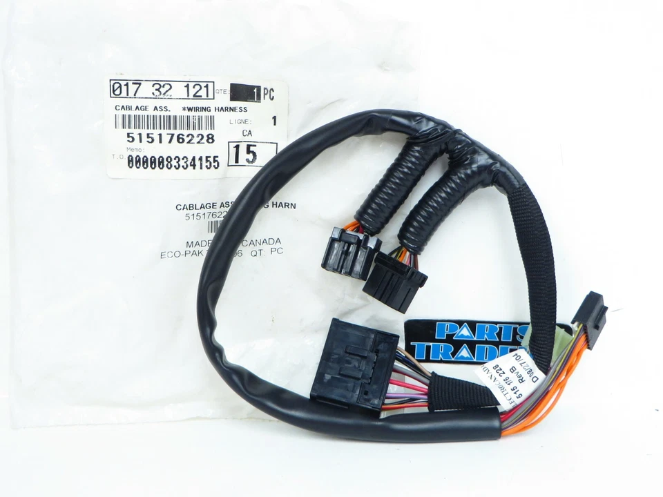 Arnés de cableado de dirección genuino Ski-Doo Expedition GTX Summit 550F 600 800 Nuevo de Lote Antiguo Foto 1 de 1