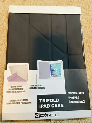 NEW Aconic Trifold iPad Tablet Case For iPad Pro, & Generation 2 iPad Slim Case - Image 1 of 2