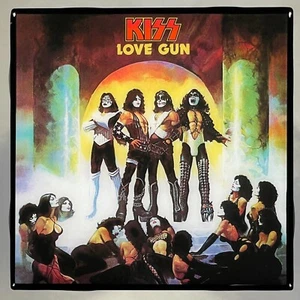 KISS Love Gun COASTER Custom Ceramic Tile - Picture 1 of 5