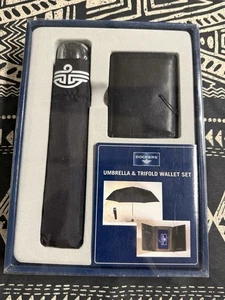 DOCKERS- " MEN'S TRI-FOLD WALLET SET " IN CASE * BRAND NEW* UMBRELLA - Bild 1 von 2