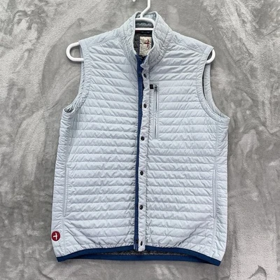 Relwen Windzip Vest Large Quilted Zip Jacket Coat Huckberry Outdoor Hiking snap - Image 1 of 4