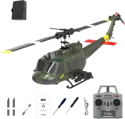 RC ERA C032 UH-1 Huey Helicopter,Remote Control Helicopters for Adult,1/48 Scale - Image 1 of 4