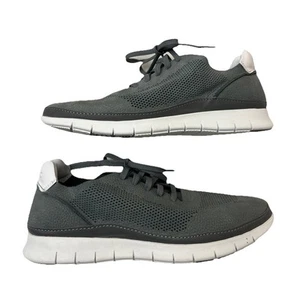 Vionic Tucker Freizeit Herren Gr. 10,5 Sneaker grau Nubukleder leichte Schuhe - Bild 1 von 6