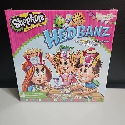 Shopkins HEDBANZ Board Game Kids Family Activity - Brand New Sealed - Free Ship! - Image 1 of 4
