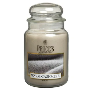 Prices Fragrance Collection Warm Cashmere Large Jar Candle - Picture 1 of 1