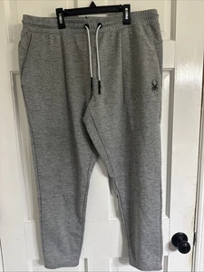 Men's Spyder Active Breathable Quick Dry Fleece Athletic Pants - Picture 1 of 5