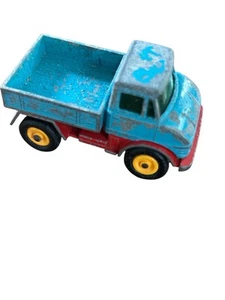VTG Lesney Matchbox Unimog No 49 Pickup Truck England Light Blue - Picture 1 of 10