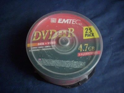 Intenso DVD R 4 7 GB 25Er Spindel Dvd Rohlinge 25Er - Bild 1 von 2