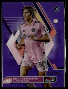 2023 Finest MLS #4 Benja Cremaschi Purple Refractor - Bild 1 von 2