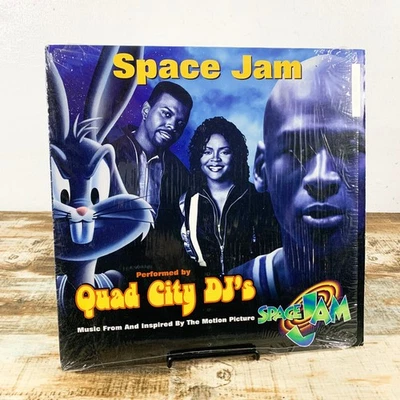 Quad City DJs - Space Jam Soundtrack (Vinyl Record) VG+/VG+ | Warner Bros Foto 1 de 2