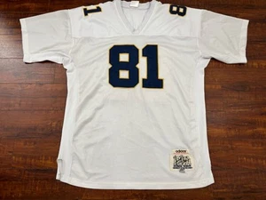Maglia Vintage Adidas Tim Brown #81 Norte Dame Heisman Winner Uomo 2XL Cucita - Foto 1 di 12