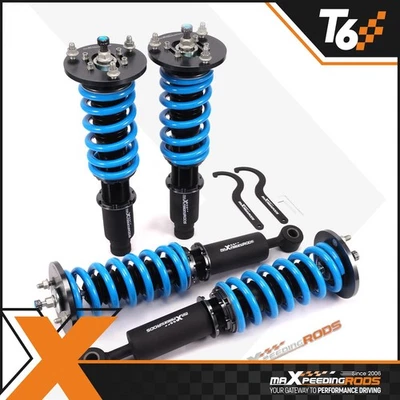 MaXpeedingrods T6 Coilover 24 Way Damper Suspension for Mitsubishi Eclipse 95-99 - Изображение 1 из 4